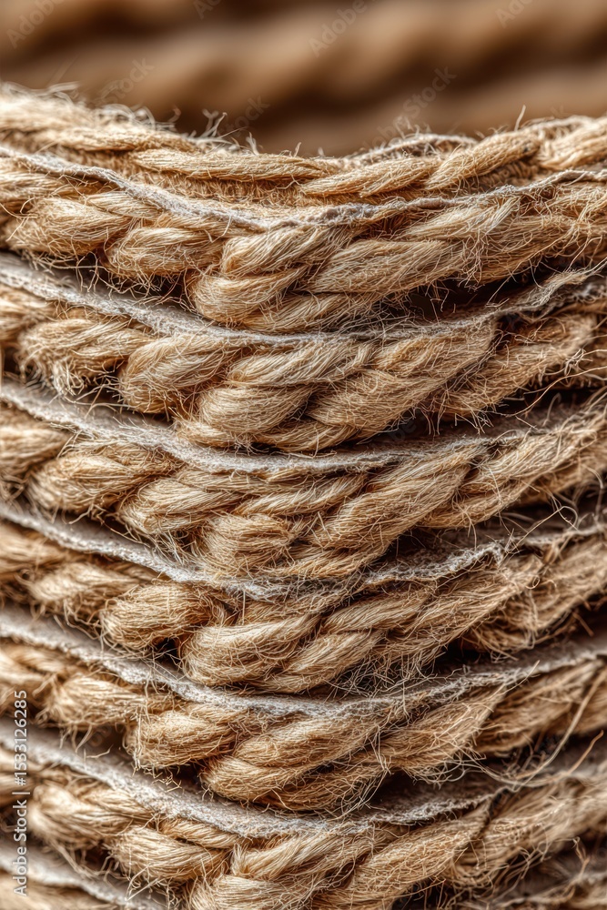 Poster intricate details showcase the raw fibers and texture of a cardboard surface in stunning macro view