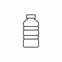 water bottle icon sign vector