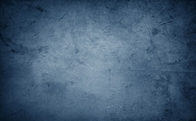 Blue textured concrete background
