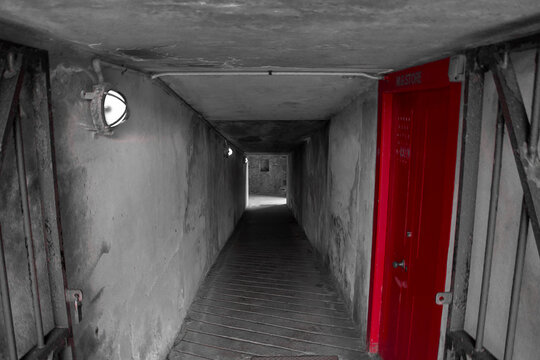 old abandoned building