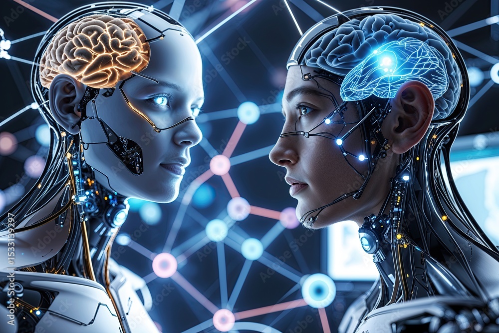 Poster neuroscience and technology merging intelligence in an advanced digital network