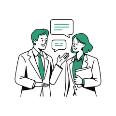 business people in office