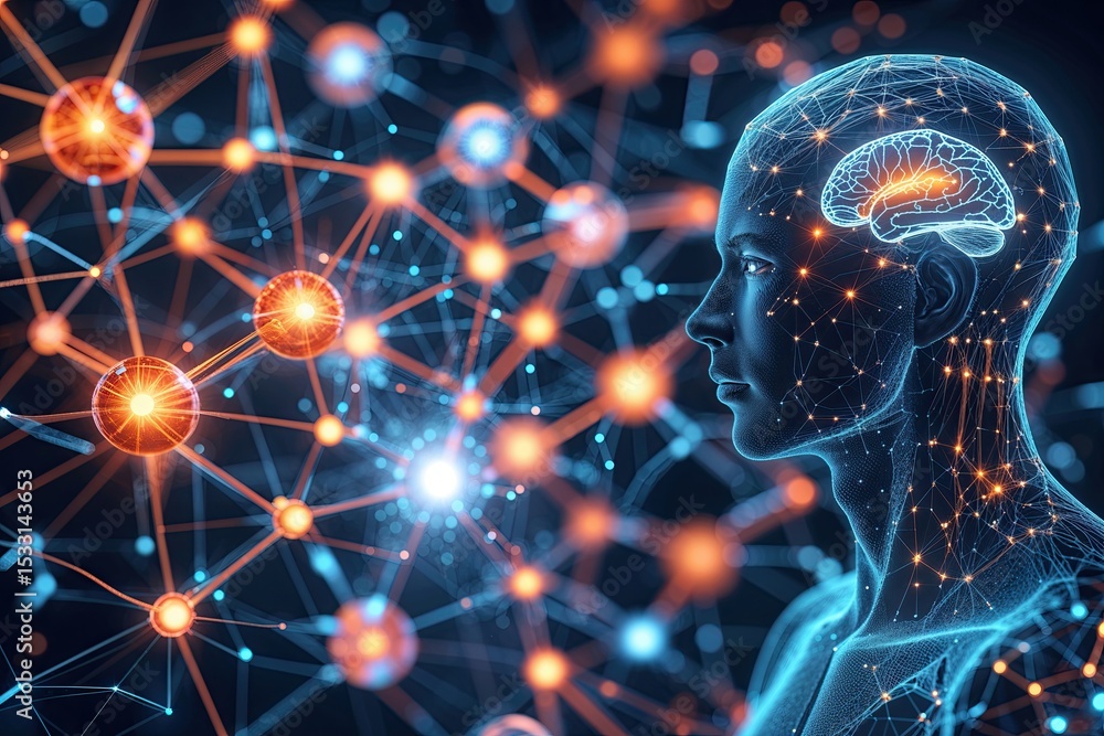Poster neuroscience and technology merging intelligence in a future digital network