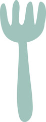 Cartoon Fork Illustration