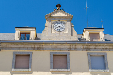 Cercedilla town hall, a village in the Community of Madrid, Spain