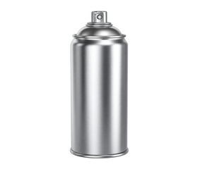 Metal aerosol can for spray paint and other uses