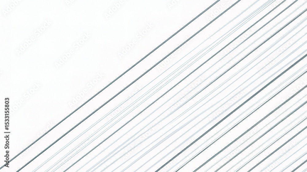 Poster simple thin grey stripe pattern on white background for design