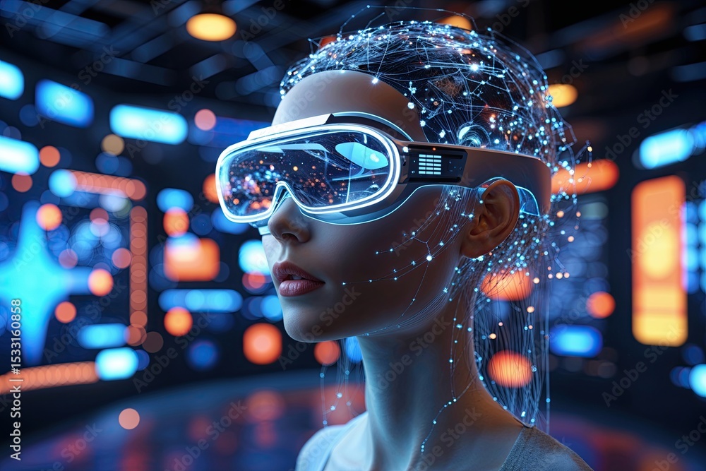 Poster transformative technology and augmented reality for immersive digital experiences