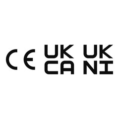 CE, UKCA and UKNI marking SVG
