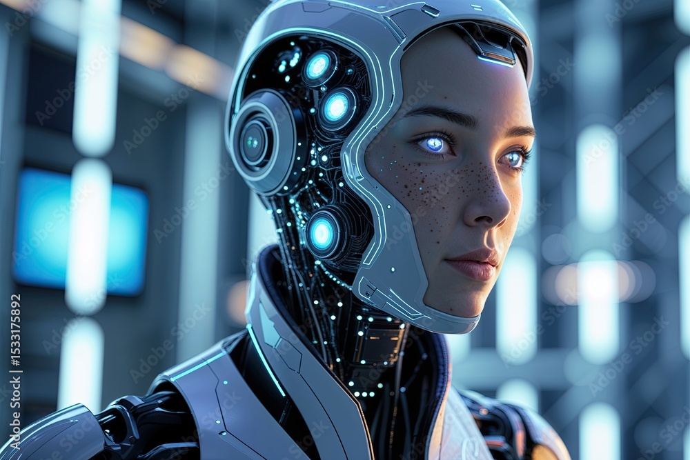 Poster advanced humanoid ai in virtual environments discovering intelligence and technology in the metavers