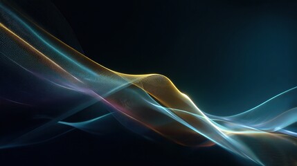 Abstract Gradient Backdrop Evoking Future Tech Concepts and Ideas