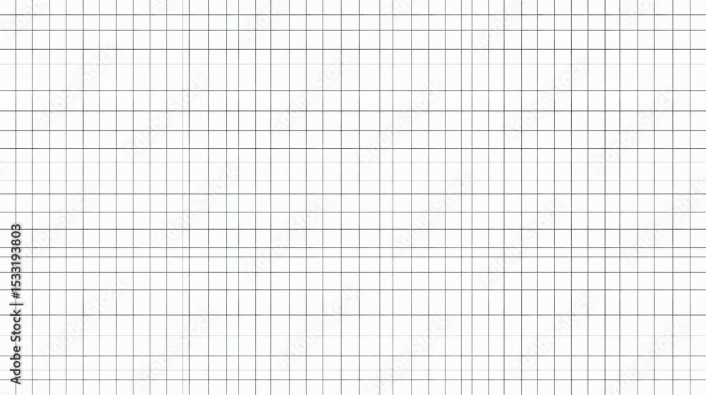 Poster white graph paper with consistent repeating squared design pattern