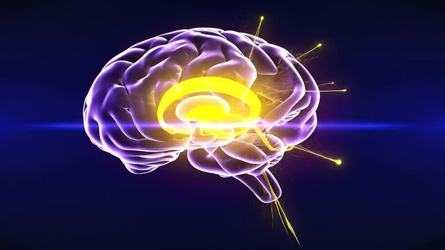 Human Brain Anatomy Illuminating the Midbrain and its Neural Connections