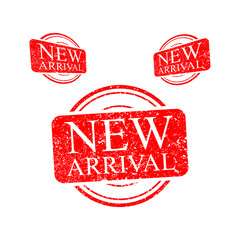 new arrival stamp set