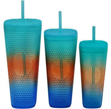 vasos de colores