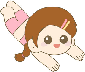 Girl Diving, Child Swimming Underwater, Water Activity 어린이 잠수하는 여자아이