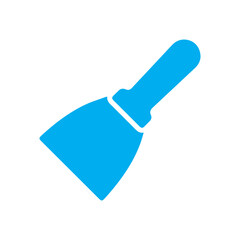 Putty knife colored icon