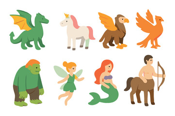 Eco-friendly outline icons set – sustainable, green and environmental symbols