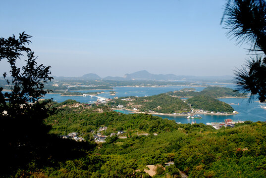 The Panoramic view from AMAKUSA to UNZEN, SHIMABARA / 天草から眺める雲仙・島原までのパノラマ