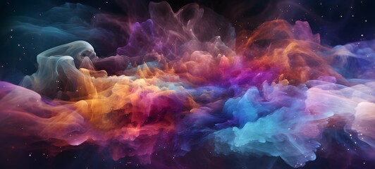 Galaxy Version of tobacco world, ai generative