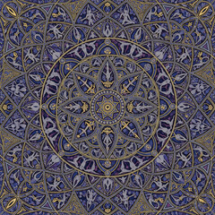 Fototapeta premium Mandala of Poses