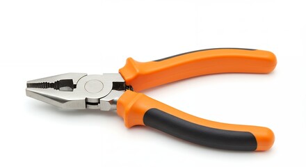 Fototapeta premium Orange and silver pliers tool