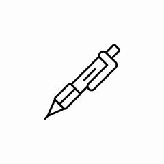 pencil pen icon sign vector