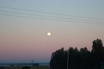 Cielo con Luna