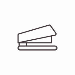heavy duty stapler icon sign vector