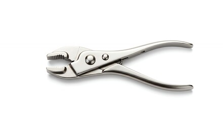 Obraz premium Surgical forceps high angle view