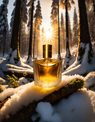Fototapeta premium perfume en el bosque
