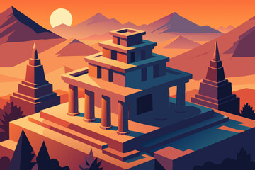 vector illustration of city landscape