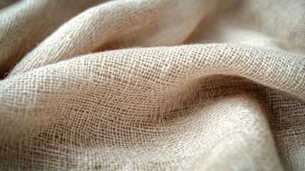 a close up of a beige fabric