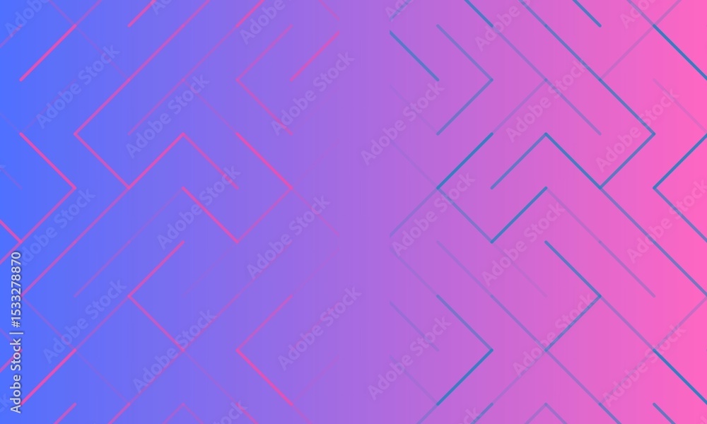 Poster abstract wavy lines on a blue background. 3d rendering.