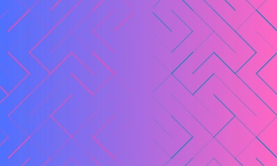 Abstract wavy lines on a blue background. 3D rendering.