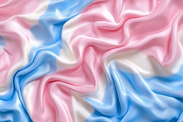 Obraz premium Soft, flowing fabric in pastel colors