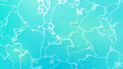 キラキラ輝く夏の水面を描いたグラデーション背景素材