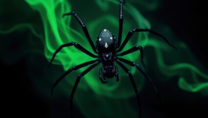 black widow spider