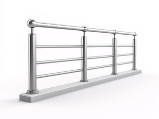 Modern Stainless Steel Railing Design for Contemporary Outdoor Spaces - Sleek, Durable, and Stylish Elements of Urban Architecture