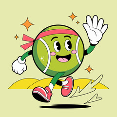 Active Apple Running with Headband and Sneakers