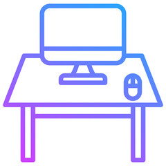 Minimalist Workspace Icon