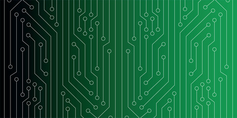 modern green black technology background with diagonal rounded lines. digital technology design for banner and cover