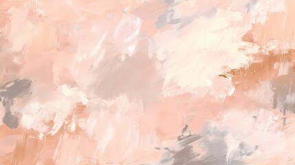 Obraz premium Abstract Brush Strokes Painting in Pastel Colors Texture