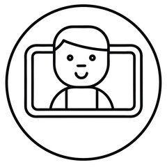 man holding a tablet pc