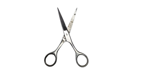 scissors PNG  isolated on white background