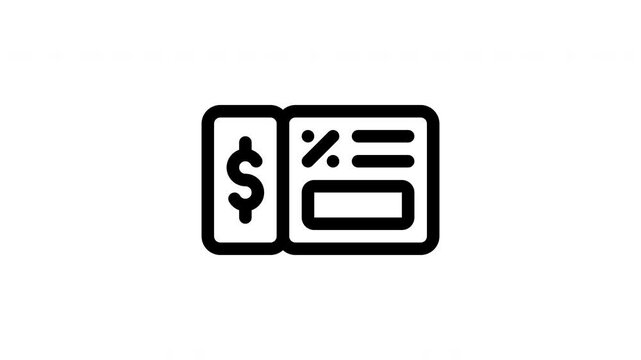 discount minimalist stroke animation