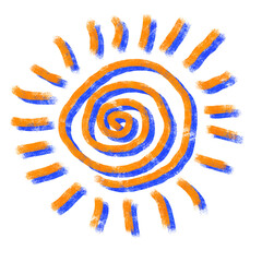 太陽のイラスト