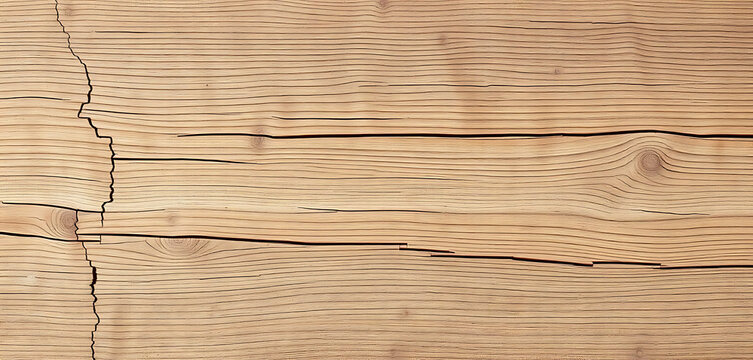 Reclaimed Wood Texture High-Resolution Image of Cracked and Weathered Timber Grain