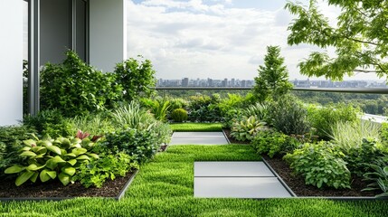 Urban Balcony Garden Design