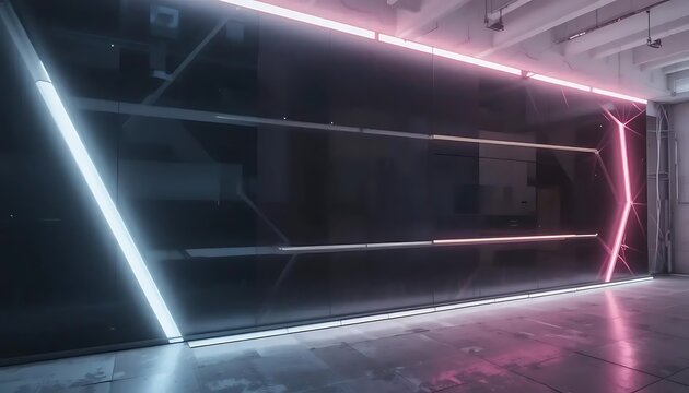 subway station at night